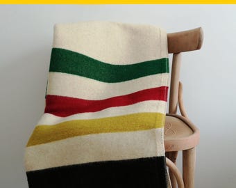 Hudson Bay 4 Point Wool Blanket Harvest Gold 1970s - Etsy Canada Hudson Bay 4 Point Wool Blanket Harvest Gold 1970s - Etsy Canada