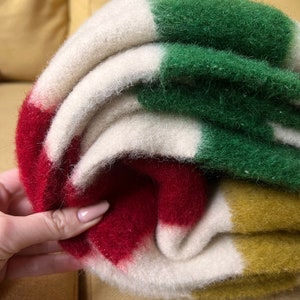 Hudsons Bay Blanket, Replica, Stripes blanket, 100% Organic Wool Throw,Warm Tick blanket,Canada Wool Striped Blanket,Pendelton Blanket,Sale image 9