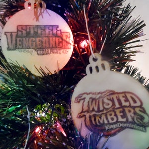 Roller Coaster Christmas Ornaments image 3