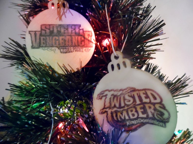 Roller Coaster Christmas Ornaments image 3