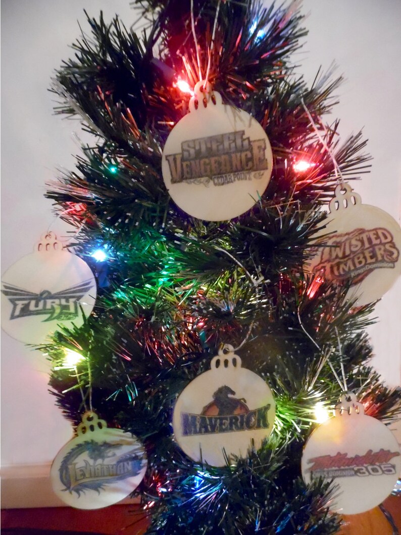 Roller Coaster Christmas Ornaments image 2