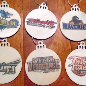 Roller Coaster Christmas Ornaments image 6