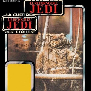 Paploo TRI-LOGO Vintage Star Wars Reproduction Cardback