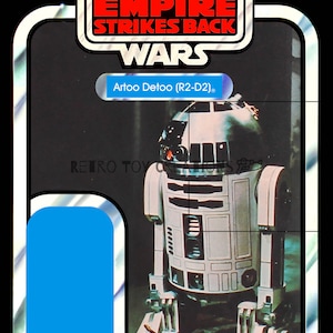 R2-D2 ESB Vintage Star Wars Reproduction Cardback