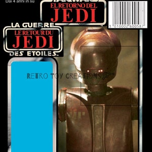 EV-9D9 TRI-LOGO Vintage Star Wars Reproduction Cardback