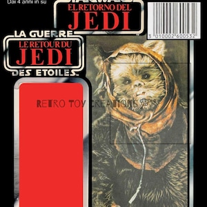 Warok TRI-LOGO Vintage Star Wars Reproduction Cardback