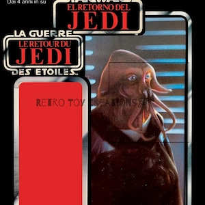 Squidhead TRI-LOGO Vintage Star Wars Reproduction Cardback