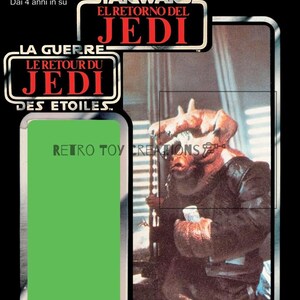 Ree Yees TRI-LOGO Vintage Star Wars Reproduction Cardback