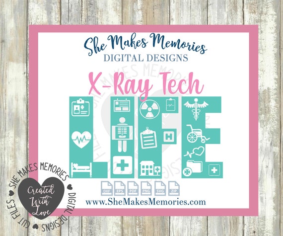 X Ray X Ray Tech X Ray Technician Hospital Svg Clinic Svg Etsy