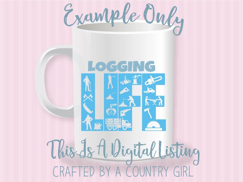 Download Logging Life Svg Digital design cut file yeti decal. life ...
