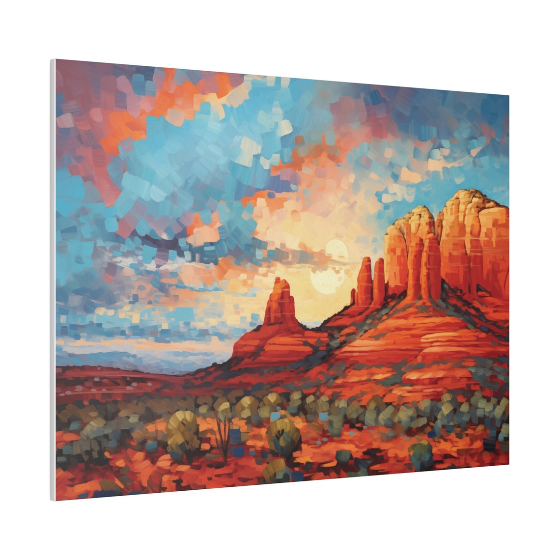 Red Rocks Arizona Graphics Red Rocks of Sedona, Arizona, Southwest Decor, Rustic Decor, Nature's ...