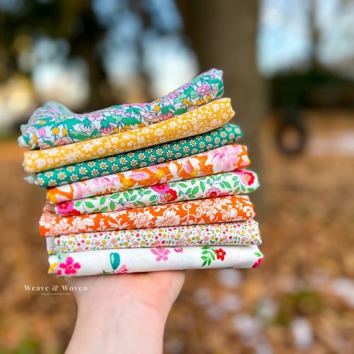 SUMMER HOUSE 21 Fat Quarter Bundle Liberty of London Etsy