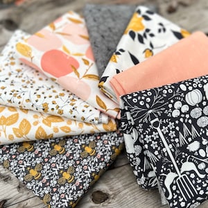 Bee Garden | Moda Fat Quarter Bundle, Quilting Cotton Fabric | Weave & Woven