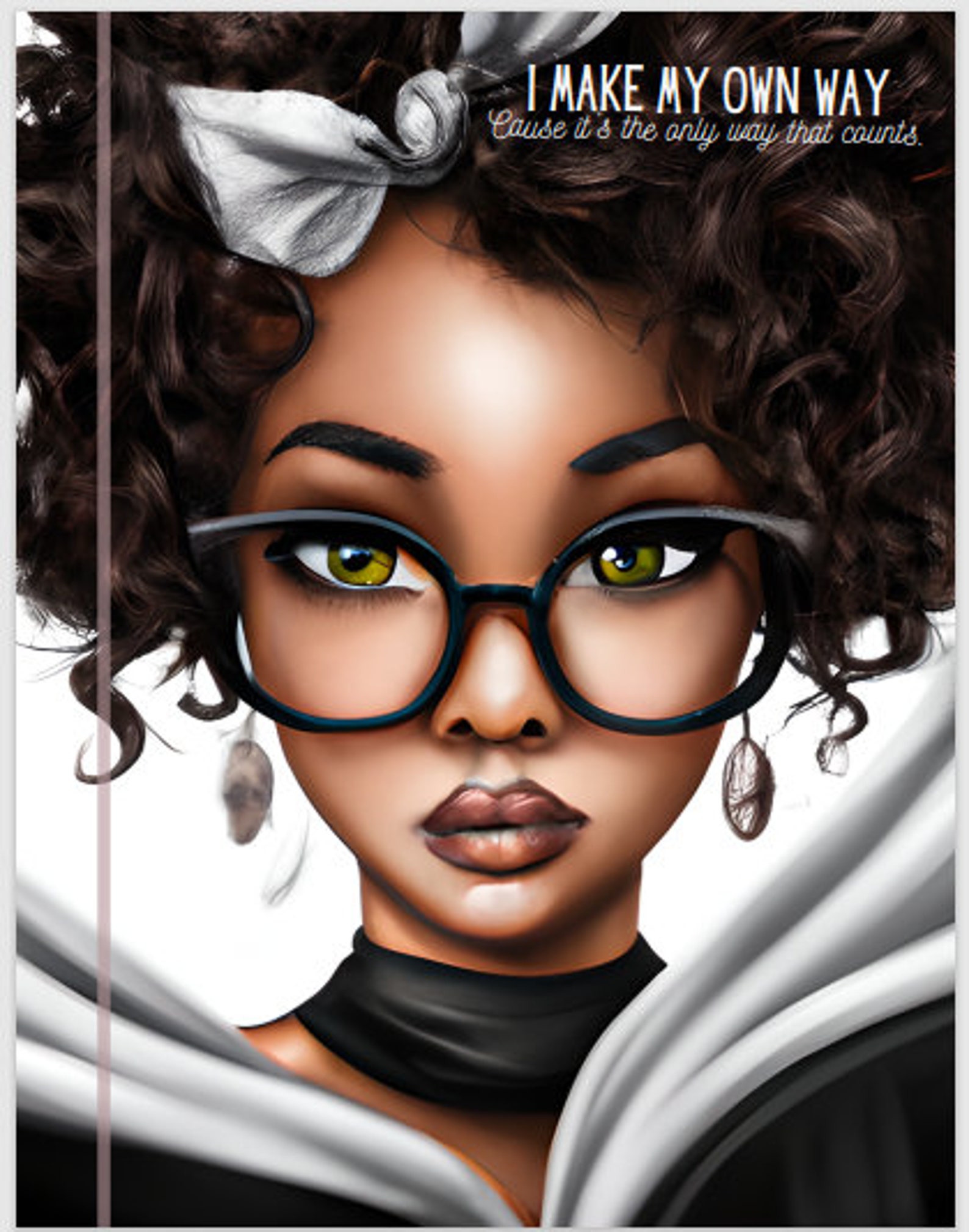 Black Girl Planner, Black Girl Digital Planner, Digital Good Notes