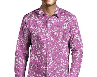 Steatosis - Man Long Sleeve Collar Shirt