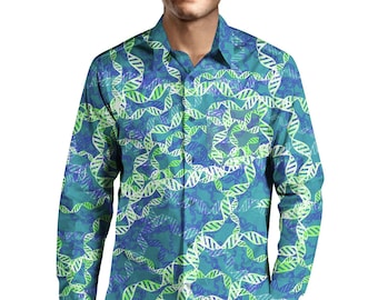 DNA - Man Long Sleeve Collar Shirt