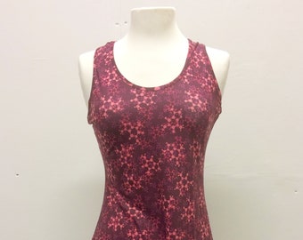 Size M | UK 10 | Red Caffeine Cotton Tennis Dress