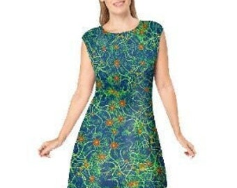 Neurons Shift Dress (Colour Options)