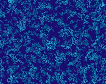 Sekundäre Proteinstrukturen Kunstdruck (11 x 14 Zoll)