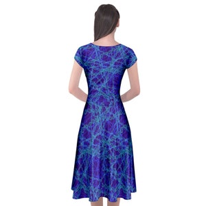 Genetic Editing Wrap Midi Science Dress image 2