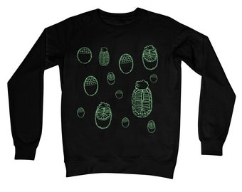 Embryo Cell Fate Jumper Sweater Science (Black)
