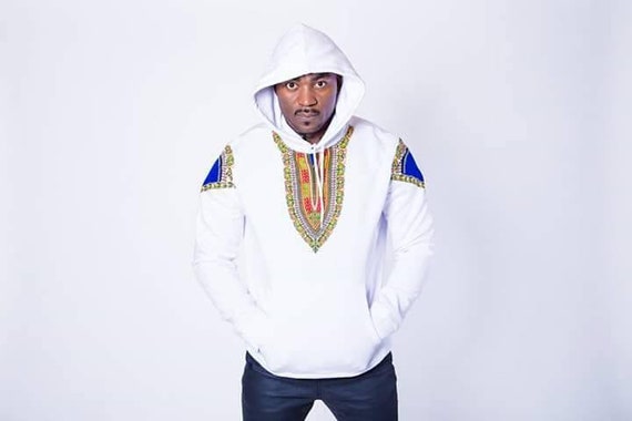 african print hoodie