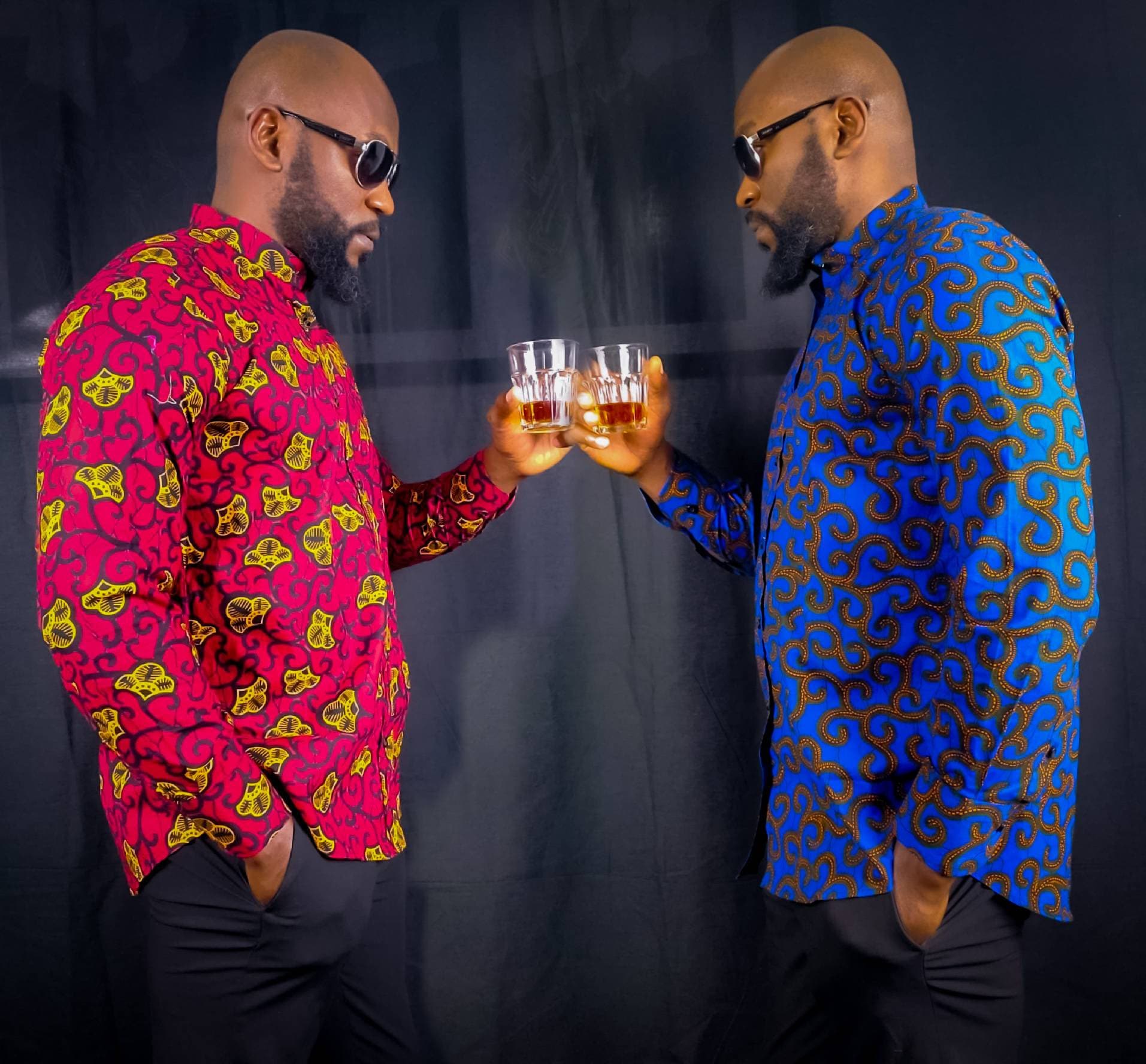 African Print Shirts, Dashing Shirt, Kente, Men's Clothing