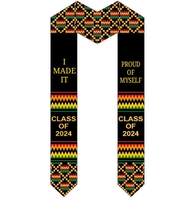 Kente Graduation Stole Etsy