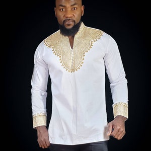 Wakanda embroidery shirt