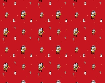 Carta da regalo natalizia con stampa africana, carta da regalo Kente, fogli di carta da regalo nera con Babbo Natale, carta digitale scaricabile.