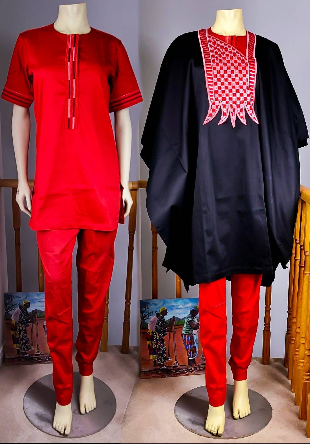 Men and top women african wear