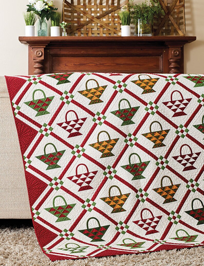 Red & Green Quilts BOOK Etsy