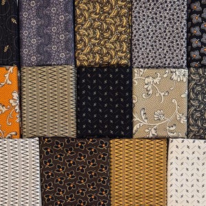 14 Witchy Couture Fat Quarters (3 1/2 yards) Group #2