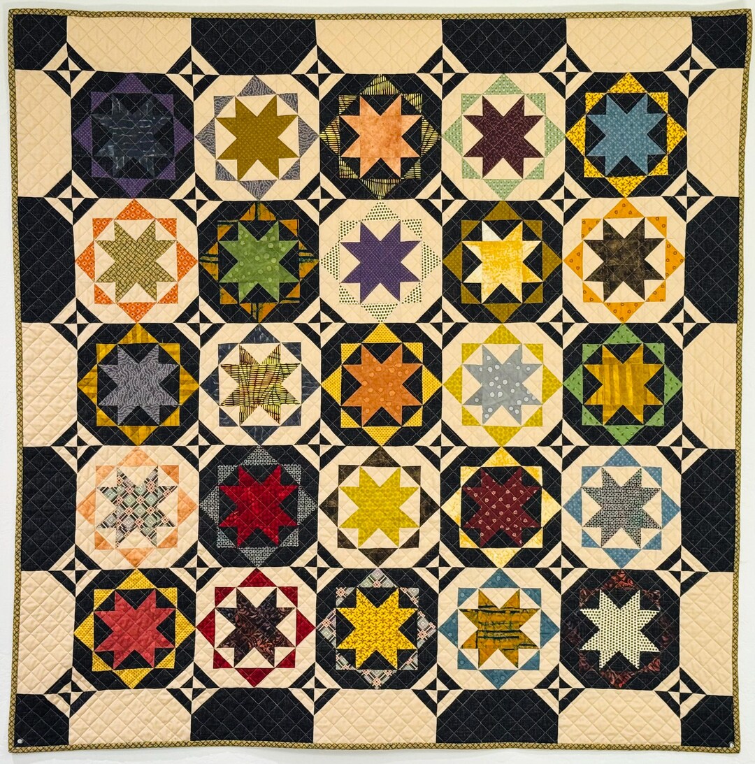 The Black and Tan Quilt PATTERN - Etsy