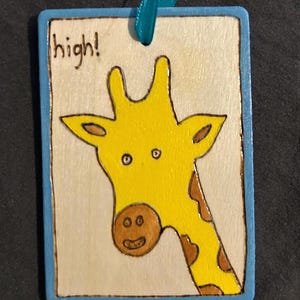 Giraffe everyday ornament