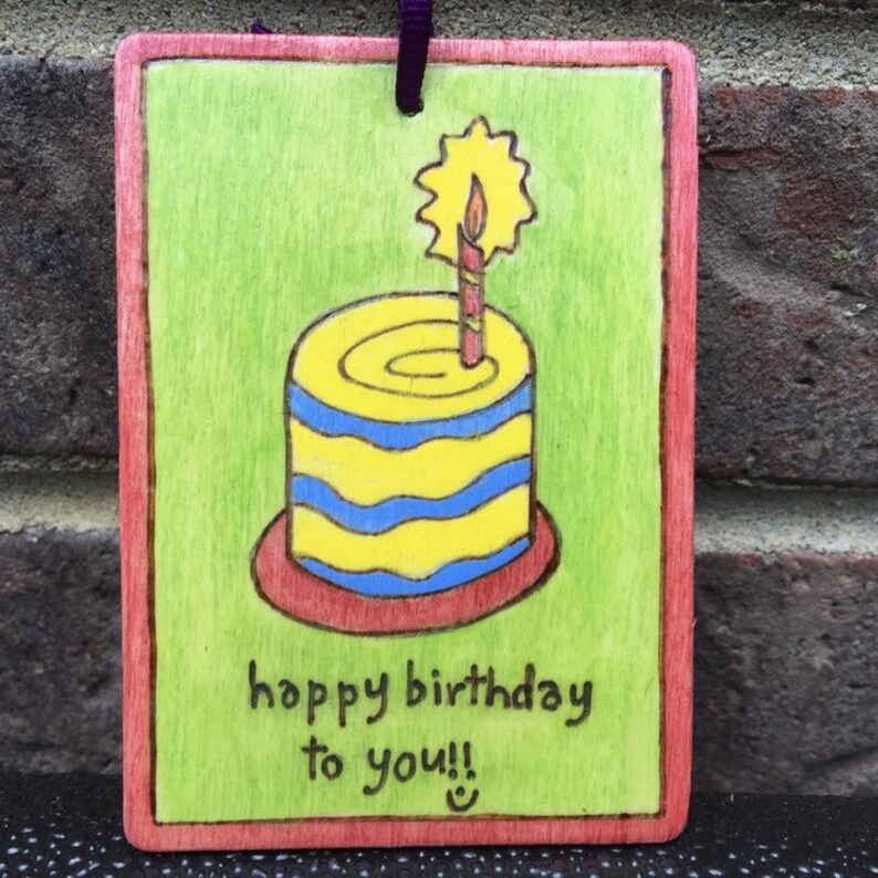 Happy Birthday everyday ornament