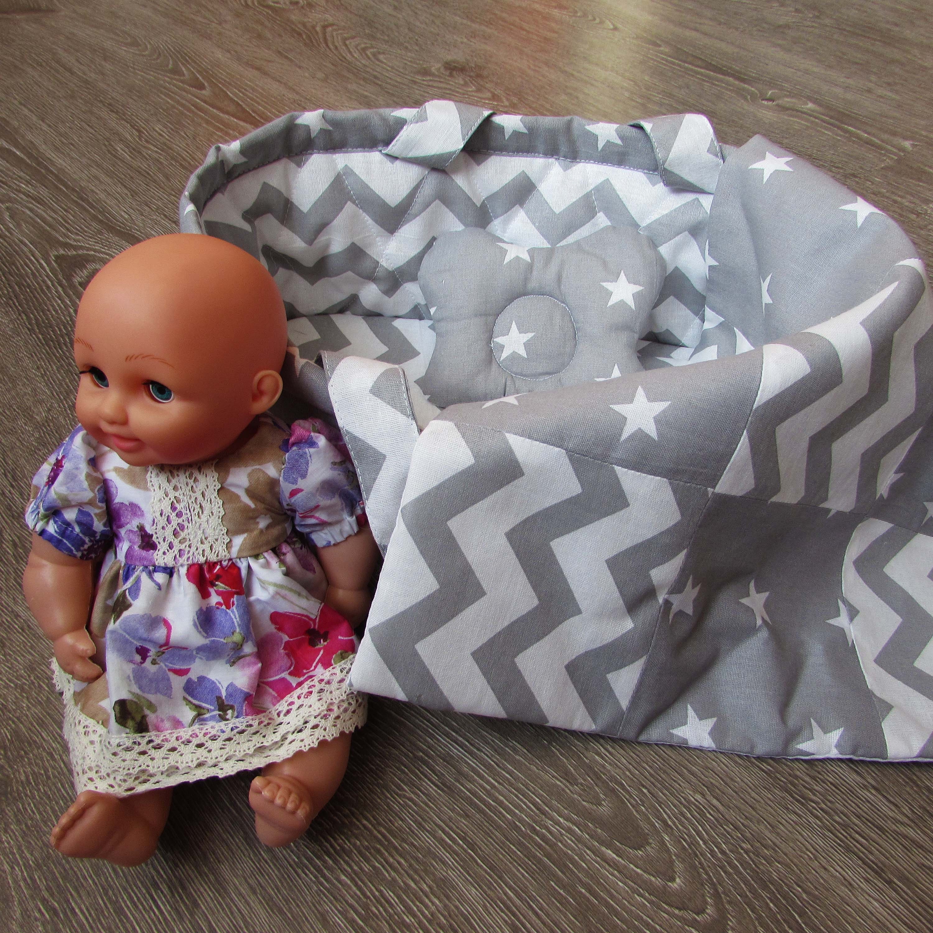 Cradle blanket and pillow for DOLL and TOY. Sewing Pattern. Etsy