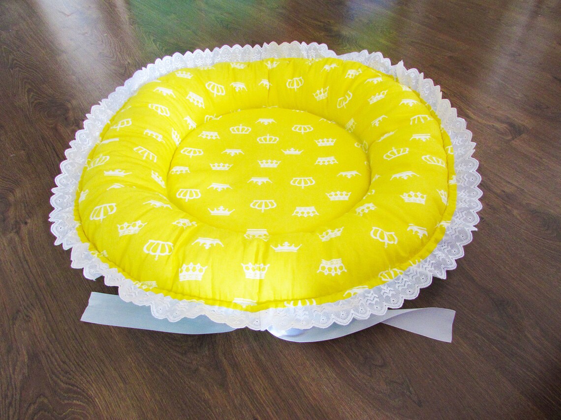 Round babynest for newborn toddler baby nest patternsleep Etsy