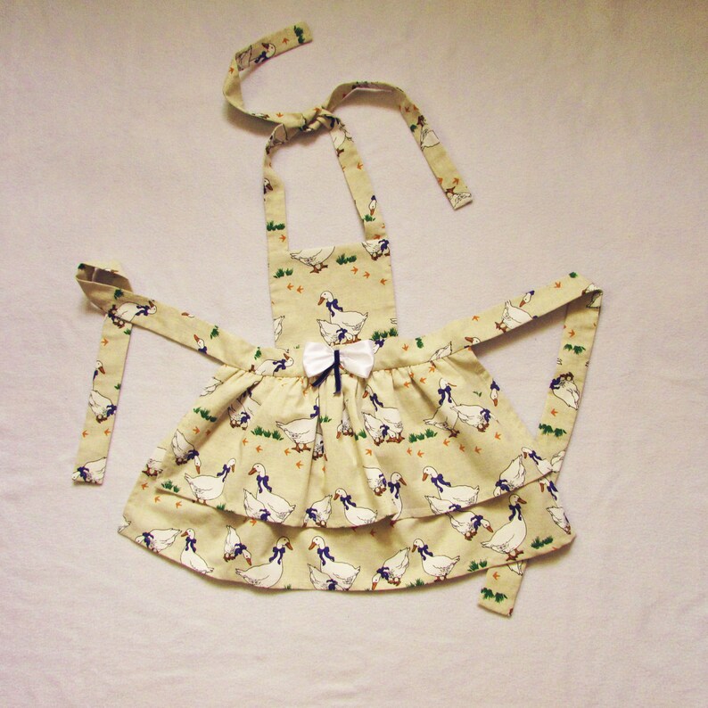 Girl's Apron Dress Pattern pdf Dress Easy PDF Sewing Etsy