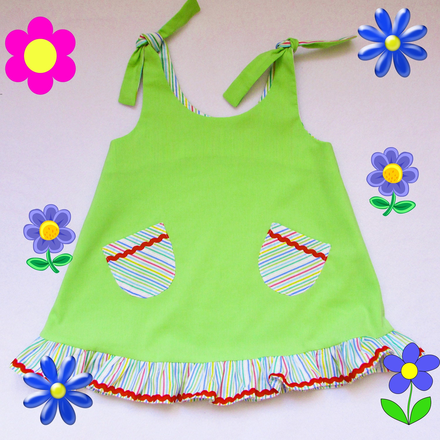 Girl's summer dress dress baby toddler girls sundress | Etsy