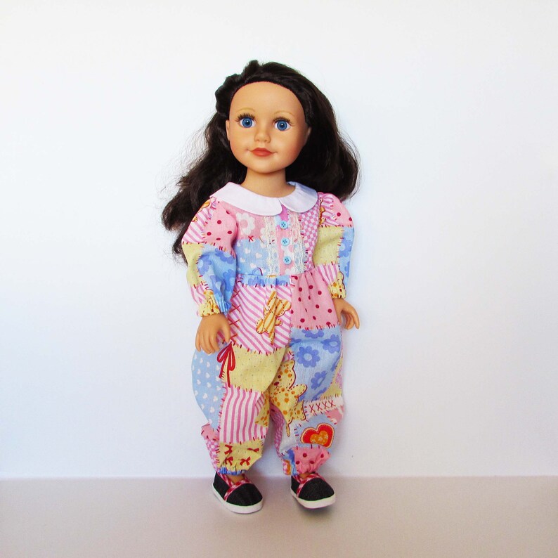 Doll overalls pattern American girl Journey girl Gotz Madam Etsy