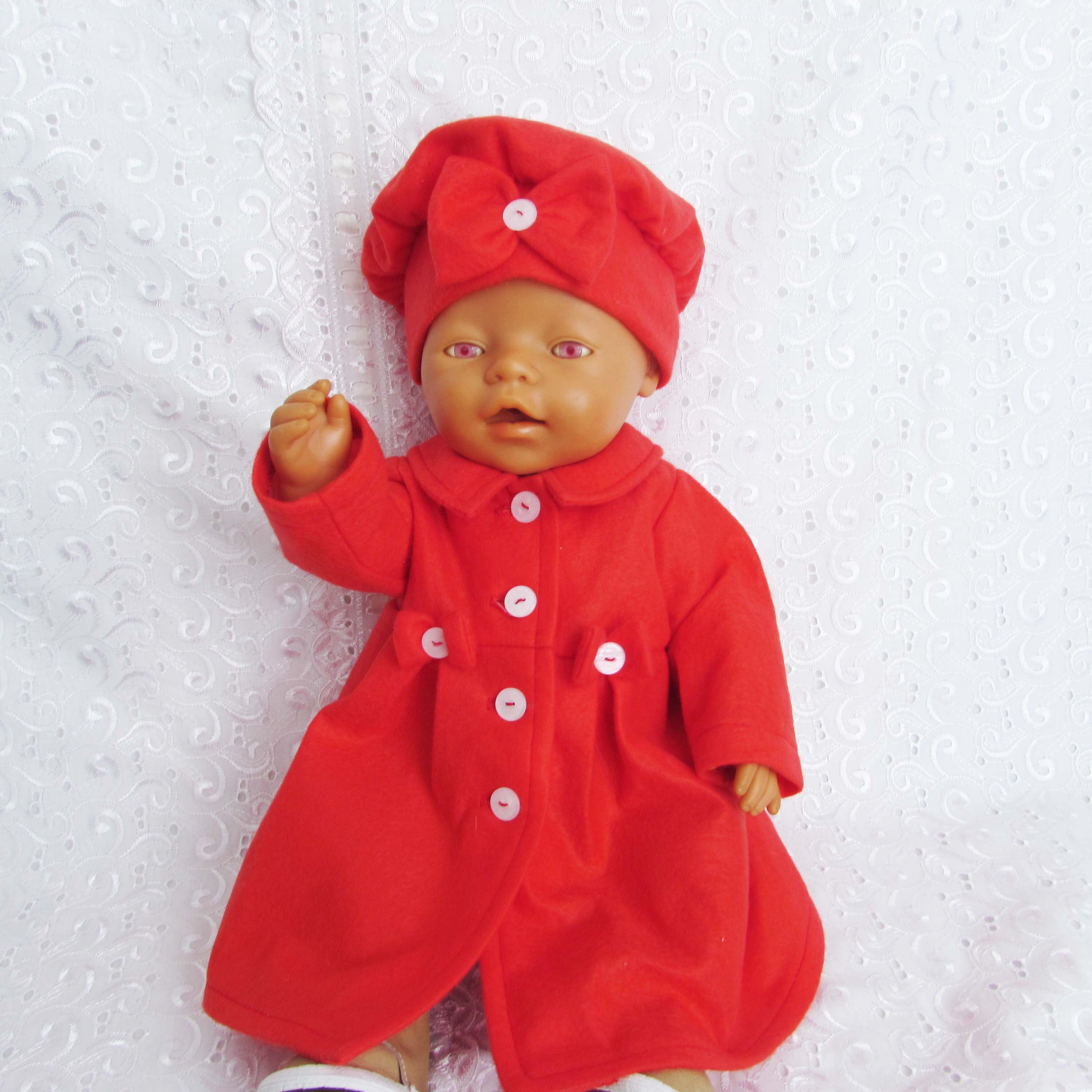Outfit for baby born doll clothes pattern 43 cm/18 inches Etsy