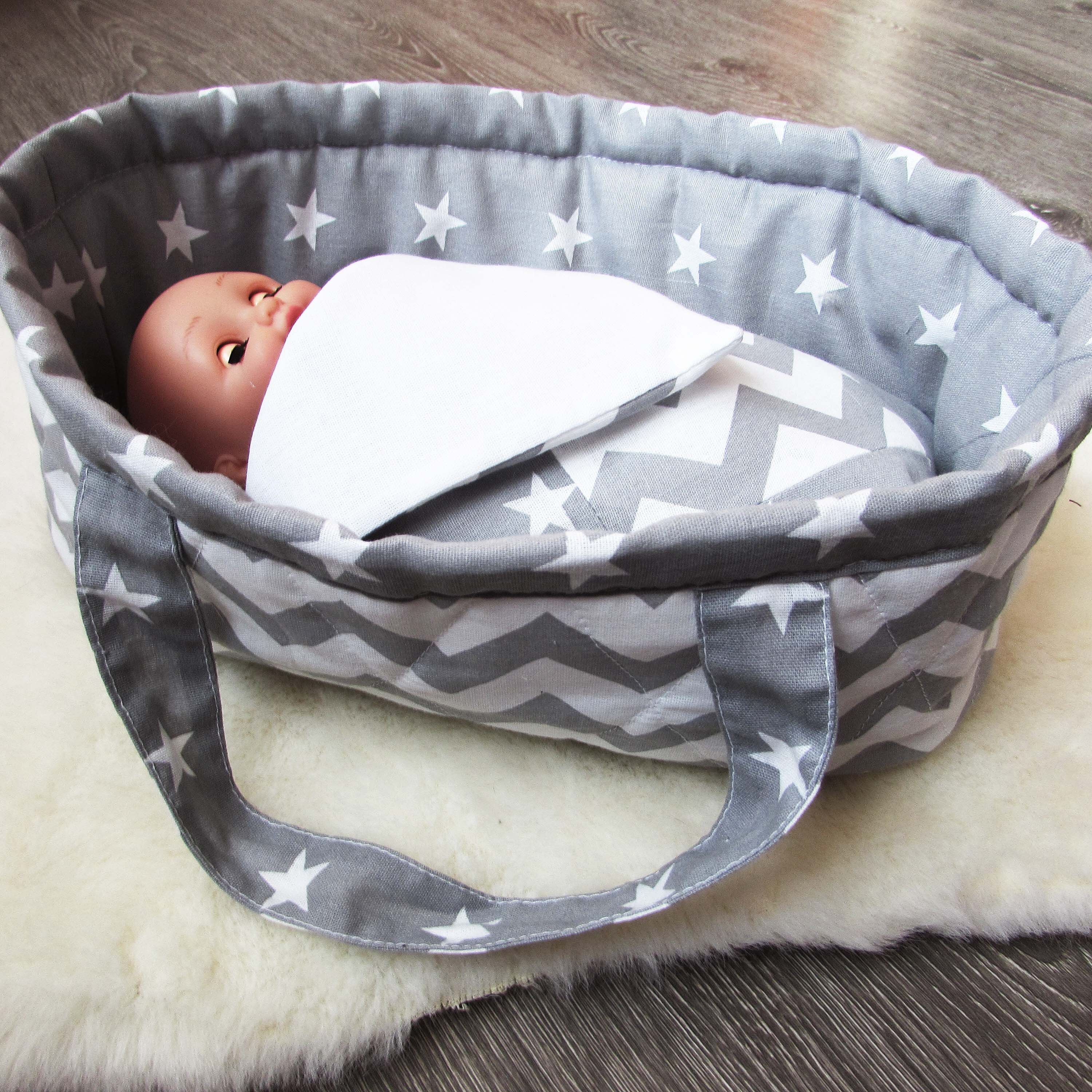 Cradle blanket and pillow for DOLL and TOY. Sewing Pattern. Etsy