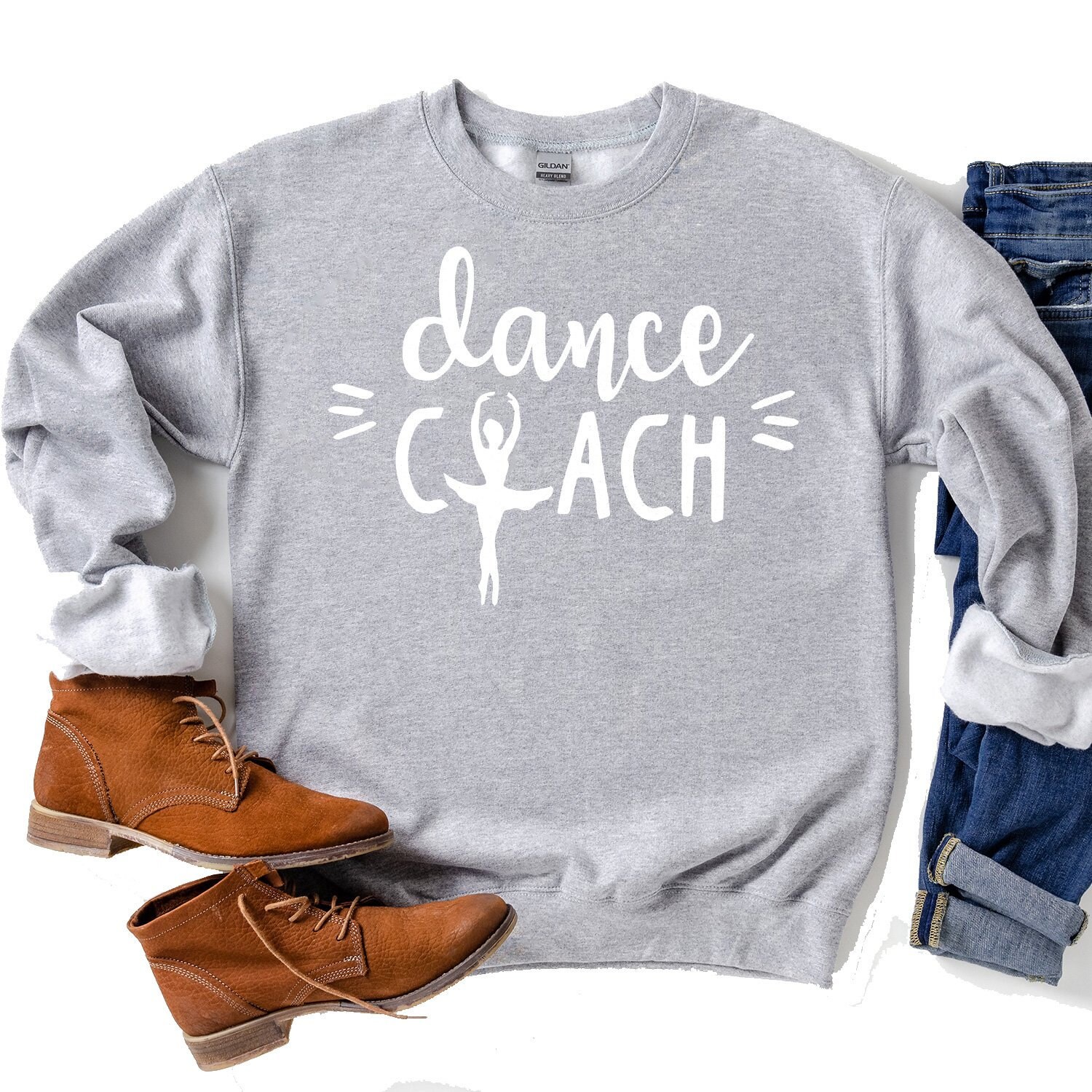 Dance Coach Cute Popular Unisex Graphic Crewneck Trendy Etsy