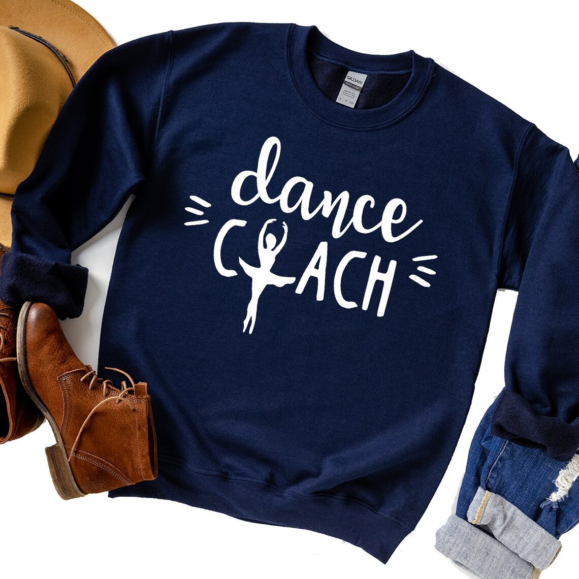 Dance Coach Cute Popular Unisex Graphic Crewneck Trendy Etsy