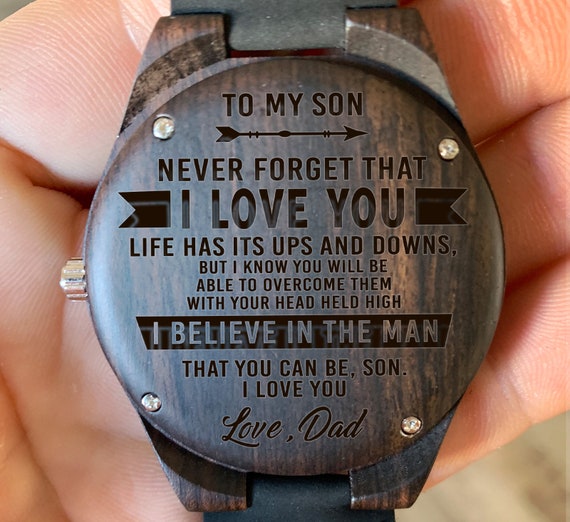 personalized watch for dad