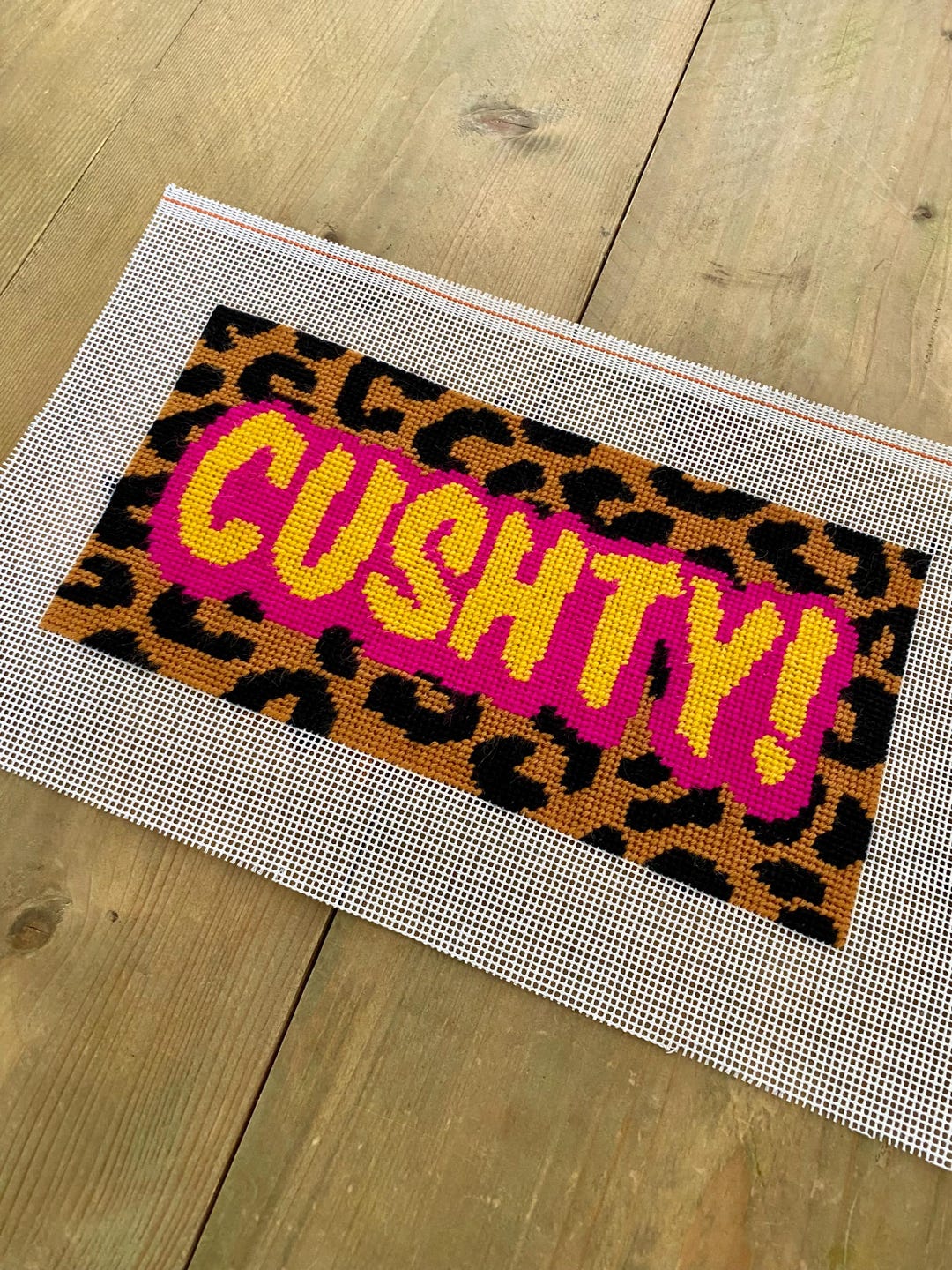 Cushty Quick Needlepoint Kit - Etsy UK