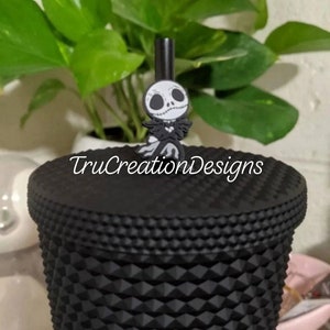 NBC Straw Topper Handmade one of a Kind TruCreationDesigns