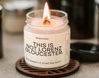 This is not Lorenz| Golden Deer| Three Houses| Gaming Candle| Video Game Character Candle | Japanese Gift |Nerdy Gift |