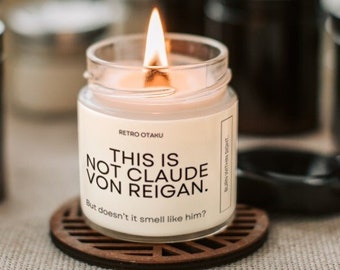 This is not Claude| Golden Deer| Three Houses| Gaming Candle| Video Game Character Candle | Japanese Gift |Nerdy Gift |